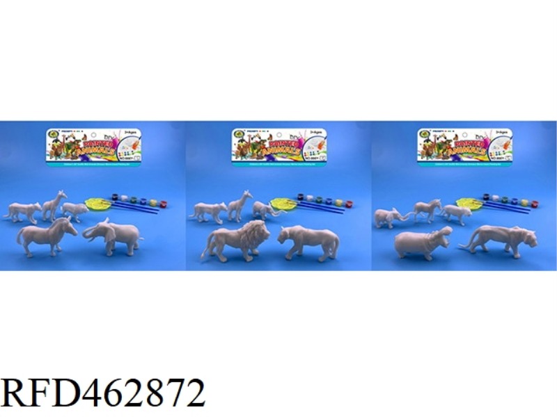 THREE KINDS OF ANIMALS MIXED 9PCS