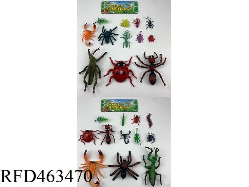 INSECT 2 MIXED 12 PCS