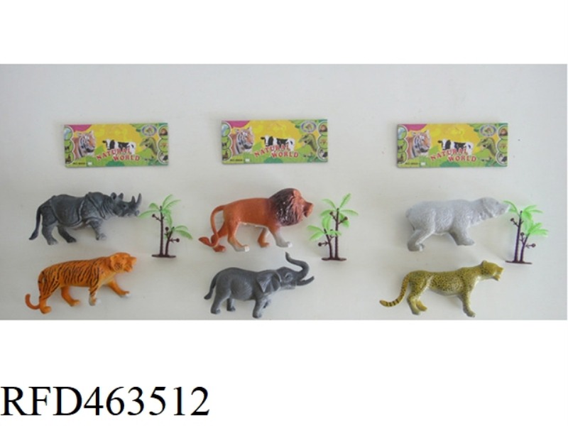 ANIMAL THREE MIXED 3PCS