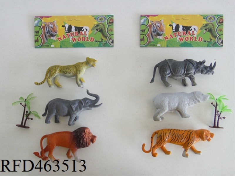 ANIMAL 2 MIXED 4PCS