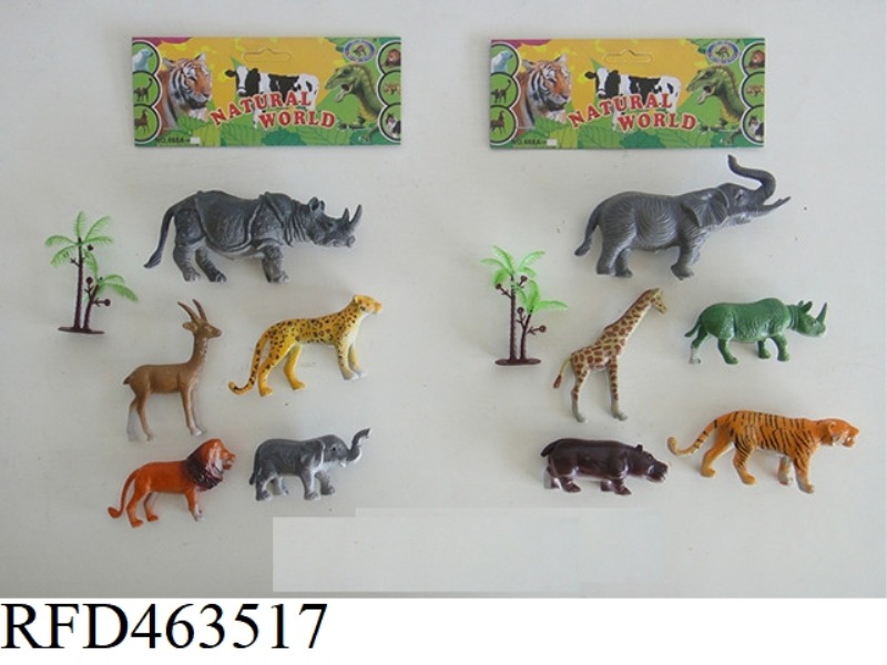 ANIMAL 2 MIXED PACK 6PCS