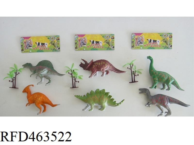 DINOSAUR THREE MIXED 3PCS