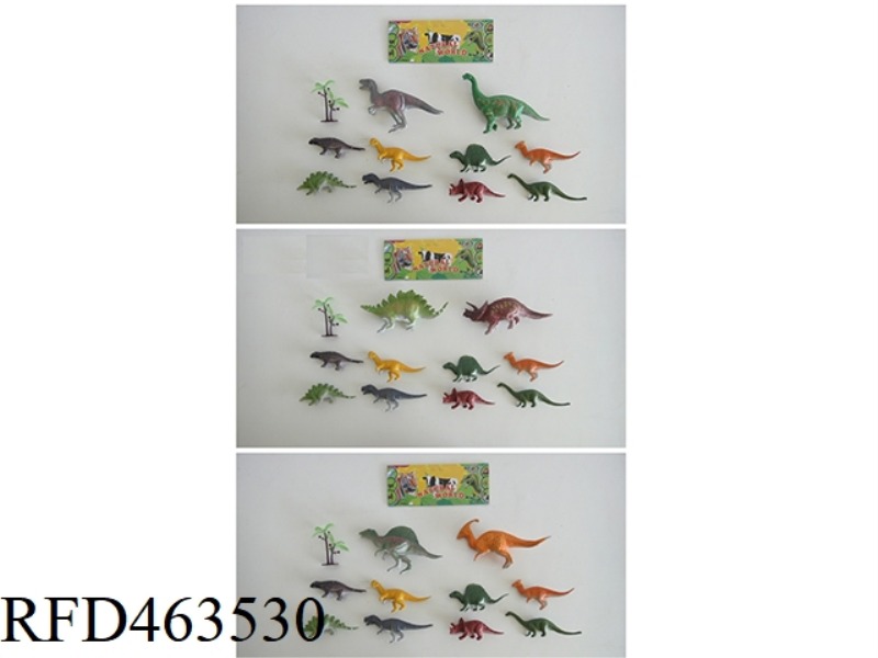 DINOSAUR THREE MIXED 11PCS