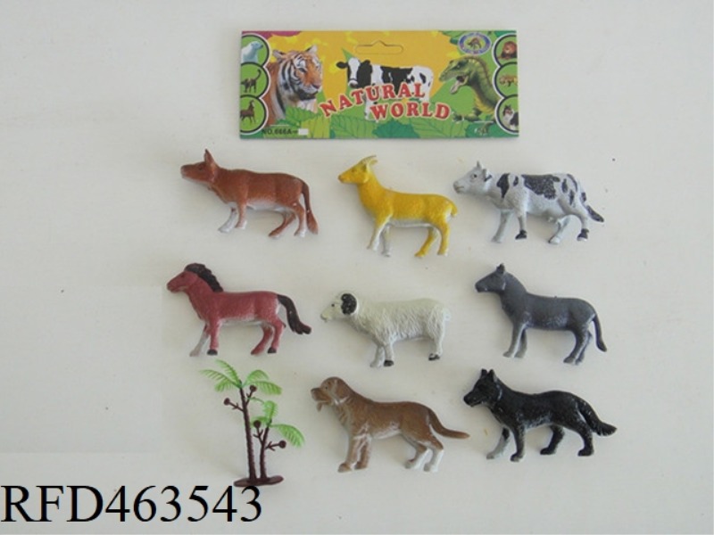 9PCS FOR FARM ANIMALS