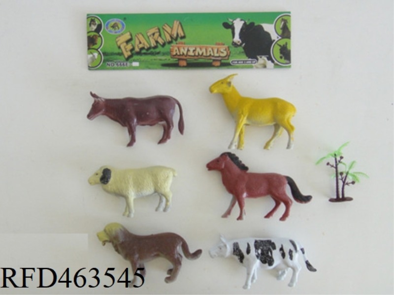 7PCS FOR SIX PIECES IN THE FARM