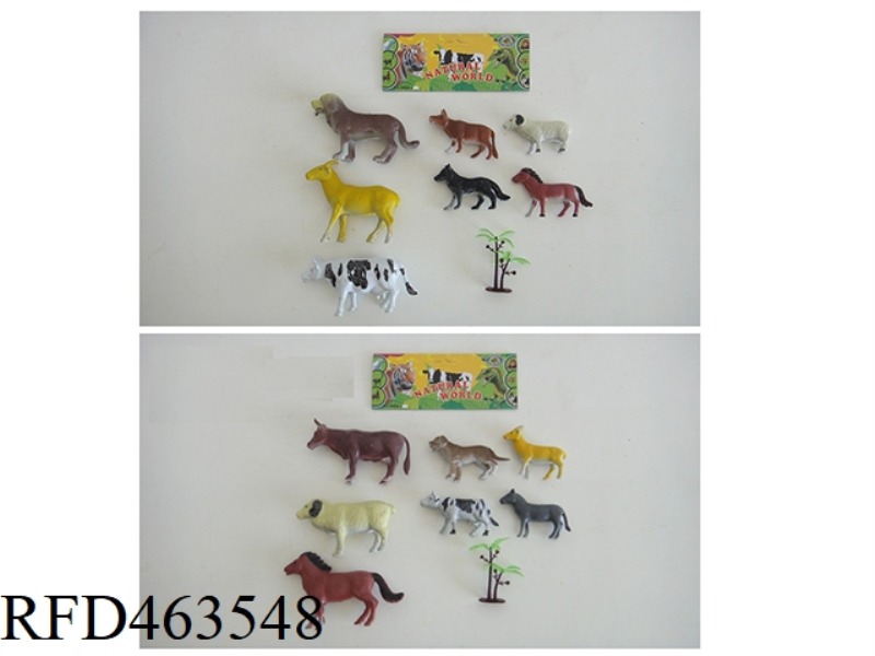 MIXED LOADING OF TWO FARM MODELS 8PCS