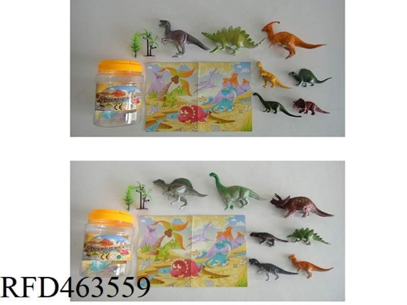 MIXED LOADING OF TWO DINOSAURS 10PCS