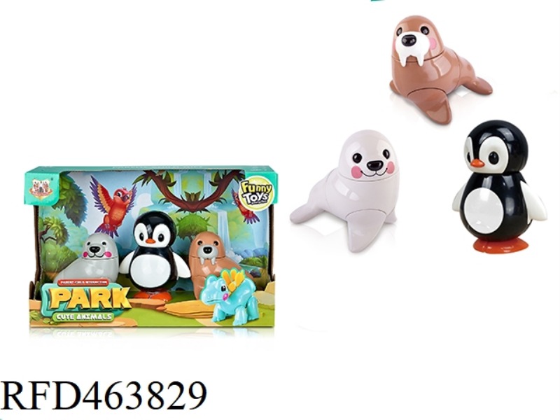 DINOSAUR GAME PARK (SEA LION + PENGUIN + DOLPHIN)