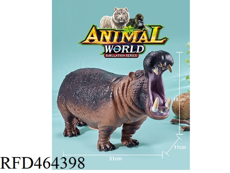 HIPPO SOFT GLUE MODEL