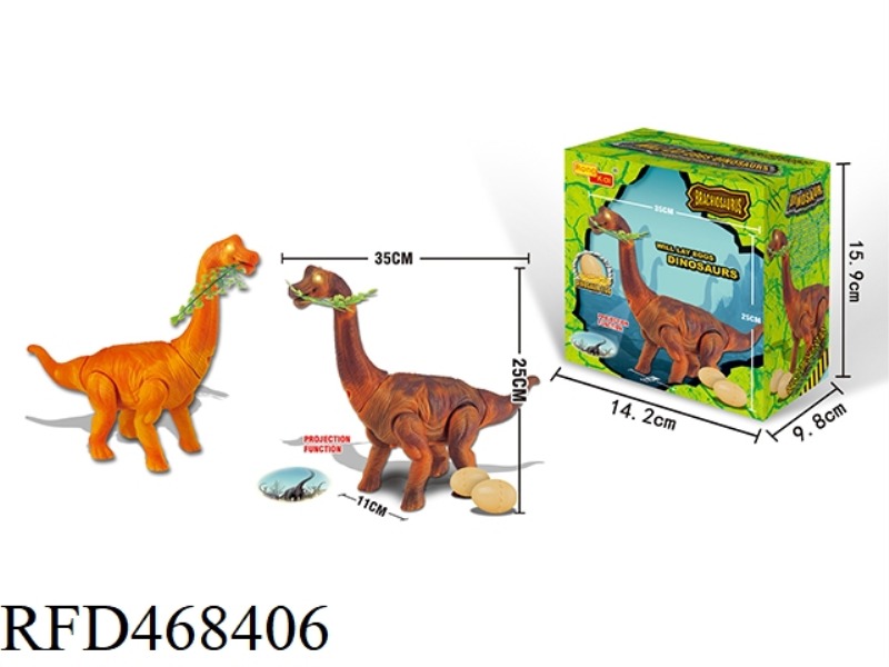 BRACHIOSAURUS LAYING EGGS