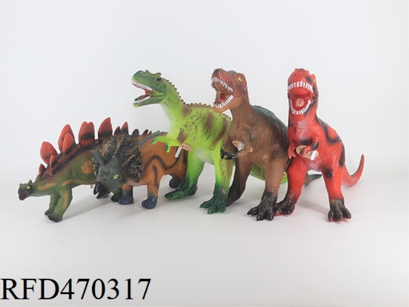 5 MIXED DINOSAURS (SIMULATION OF DINOSAUR CALLS)