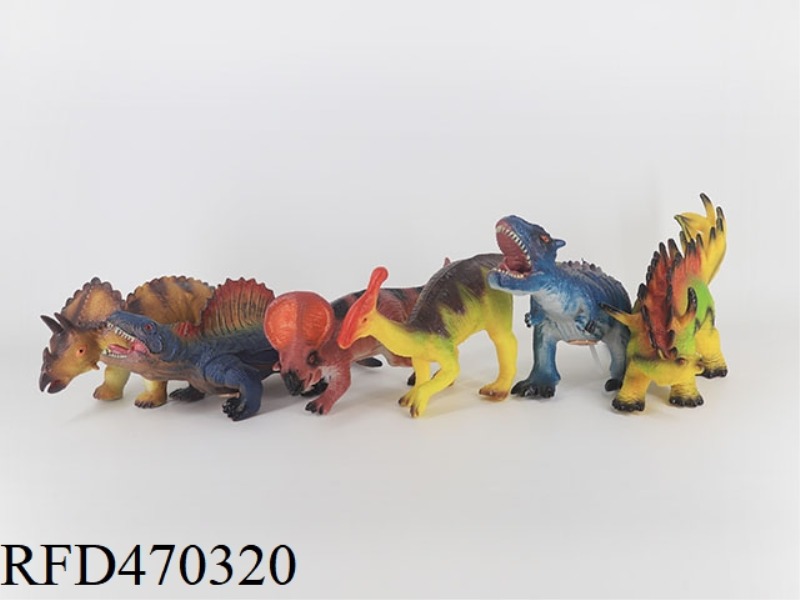 6 MIXED DINOSAURS (SIMULATION OF DINOSAUR CALLS)