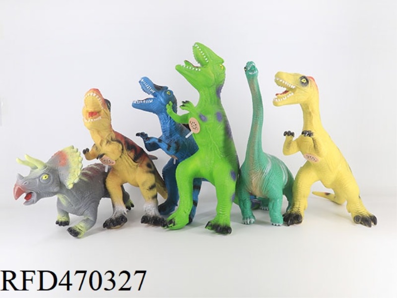 6 MIXED DINOSAURS (SIMULATION OF DINOSAUR CALLS)