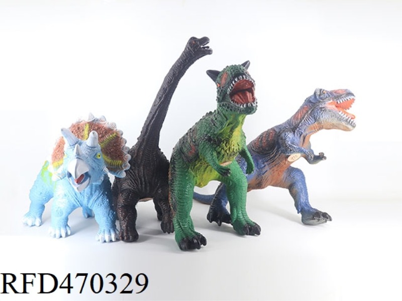 4 MIXED DINOSAURS (SIMULATION OF DINOSAUR CALLS)