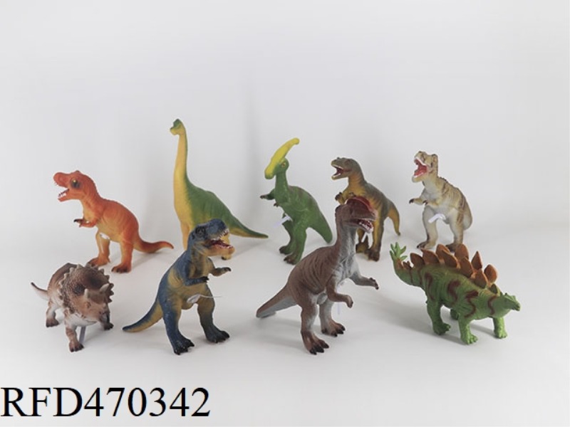 9 MIXED DINOSAURS (SIMULATION OF DINOSAUR CALLS)