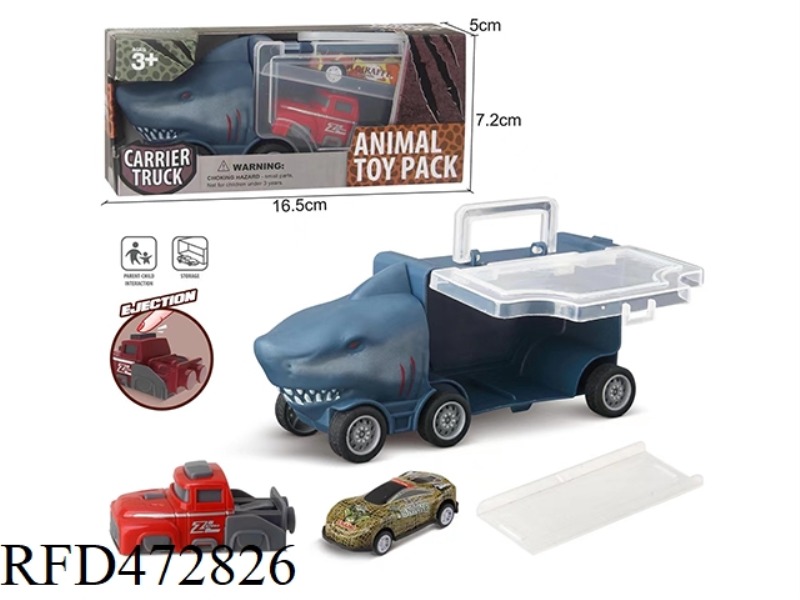 LITTLE SHARK STORAGE CAR +1 IRON SHEET +1 EJECTION