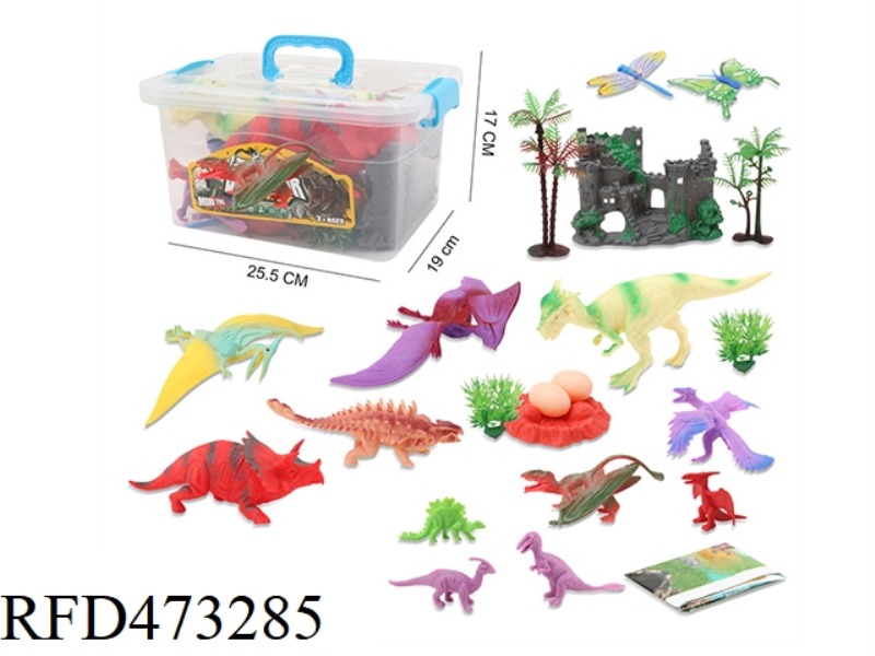 22PCS DINOSAUR WORLD