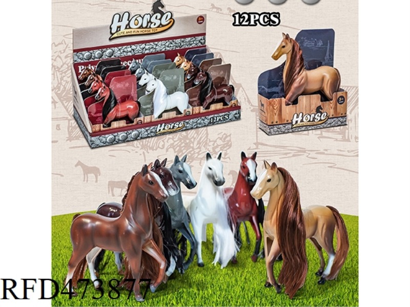 SPRAY PAINT HIGH SIMULATION PONY PACK OF 12
