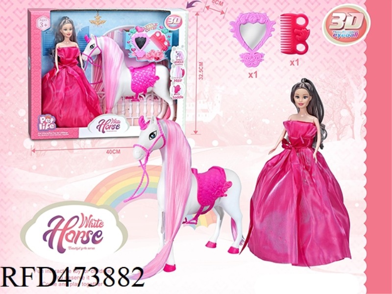 MALAYSIA + 3D EYE 11.5 INCH SOLID PRINCESS + ACCESSORIES