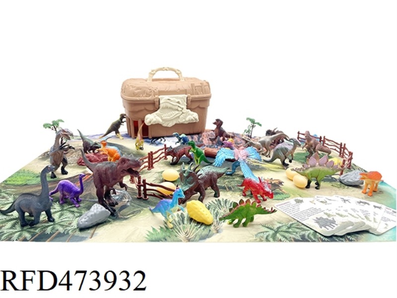 STORAGE BOX - DINOSAUR COMBINATION (50PCS)
