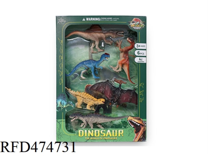 DINOSAUR SET (6PCS)