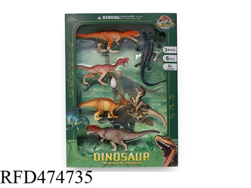 DINOSAUR SET (6PCS)