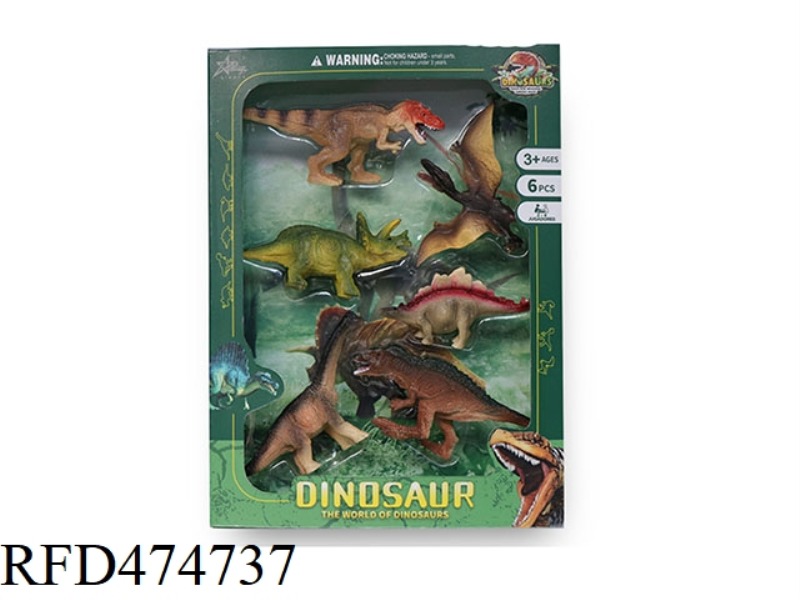 DINOSAUR SET (6PCS)