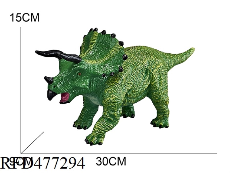 VINYL DINOSAUR-TRICERATOPS (WITH IC) (MIXABLE)