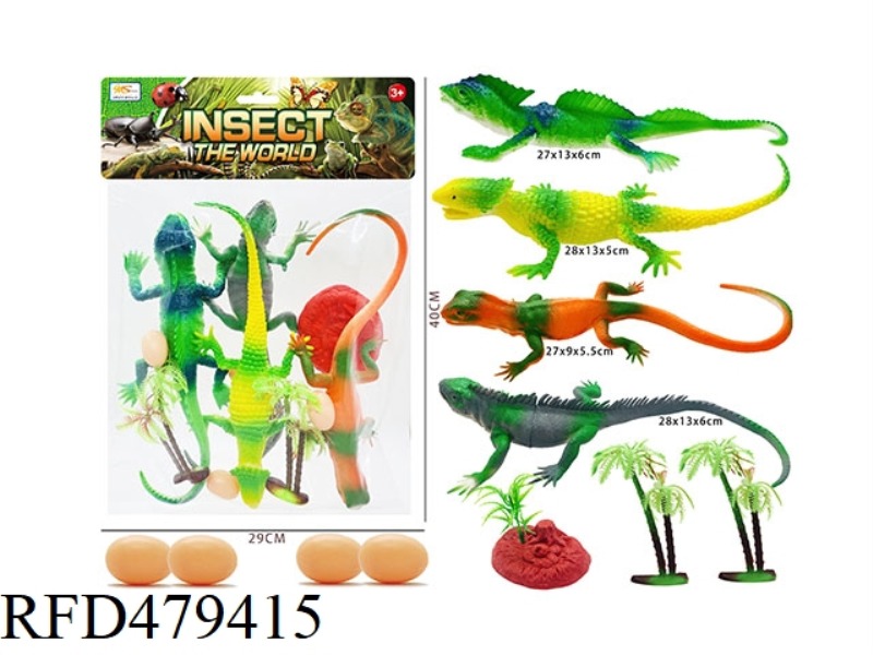 EXTRA LARGE LIZARD (12PCS)