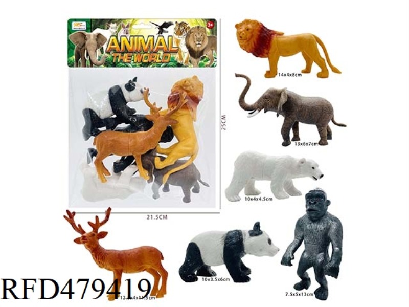 ANIMAL COLLECTION (6PCS)