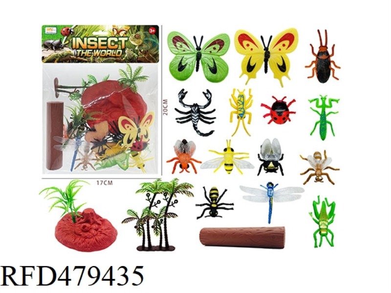 INSECT SET (19PCS)