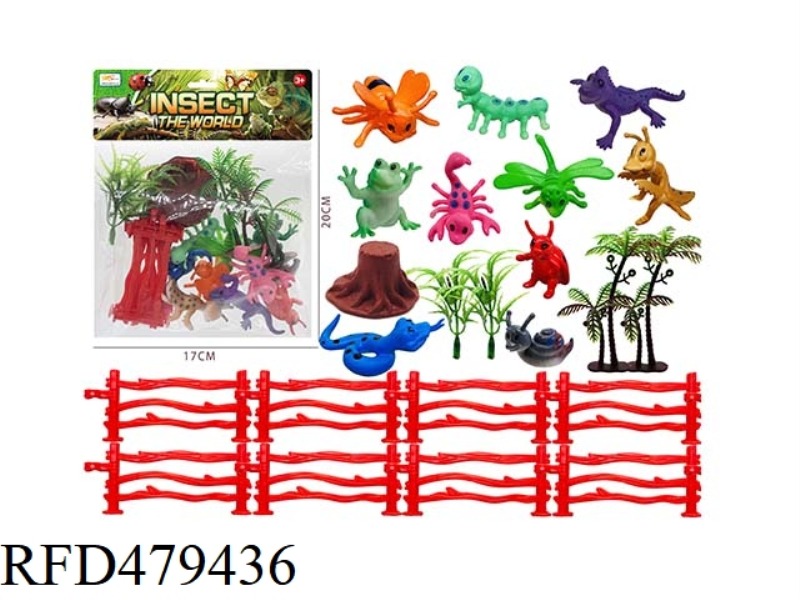 CARTOON INSECTS (23PCS)