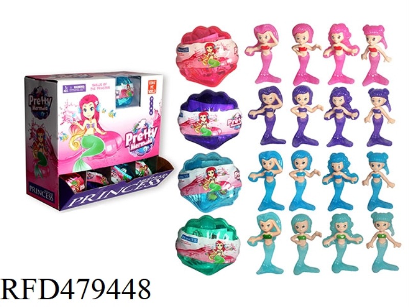 LITTLE MERMAID 48PCS