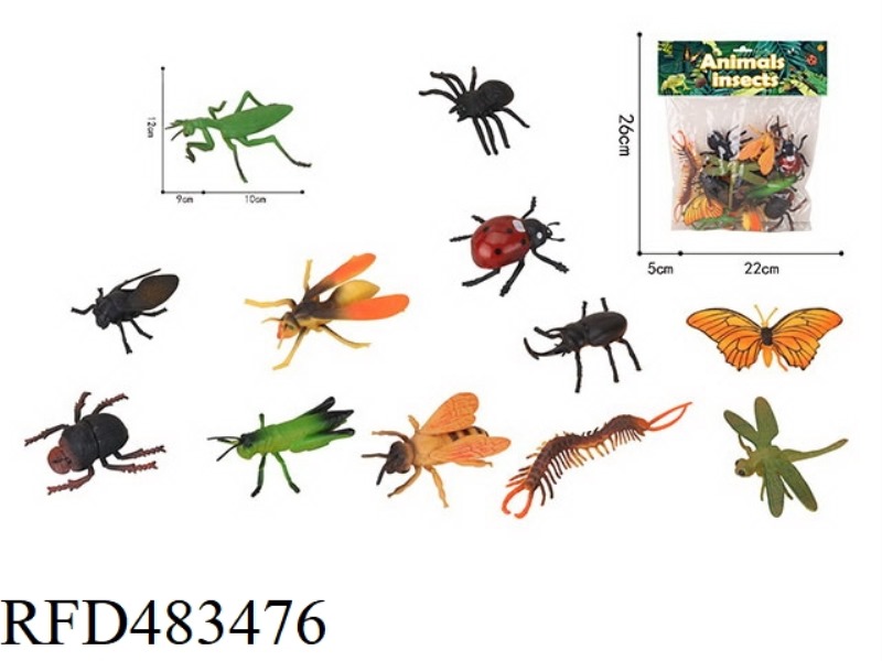 12 INSECTS