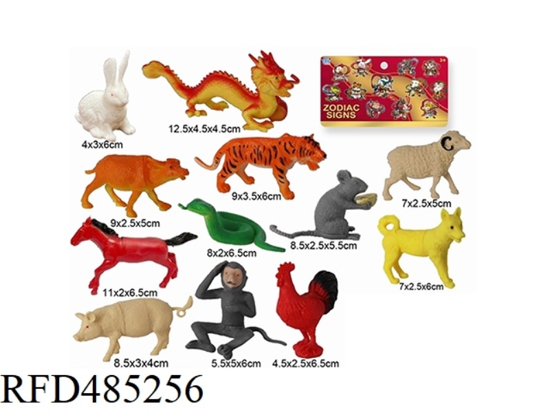 12 CHINESE ZODIAC SIGNS