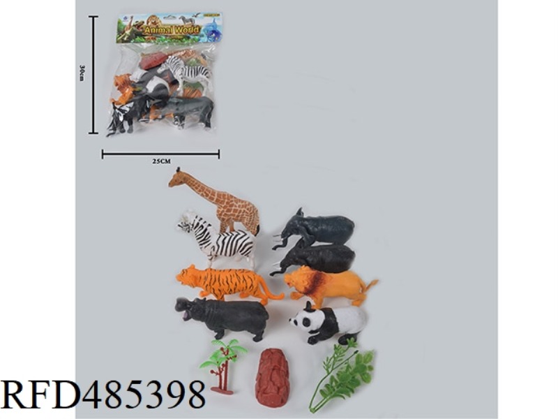 SIMULATION OF WILD ANIMALS SOLID ANIMALS (8)