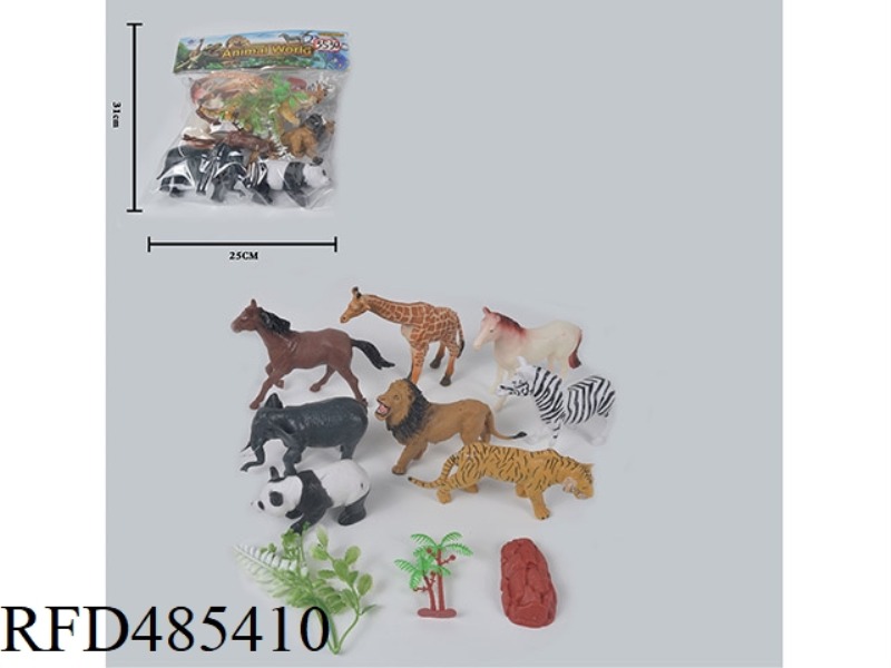 SIMULATION OF WILD ANIMALS SOLID ANIMALS (8)
