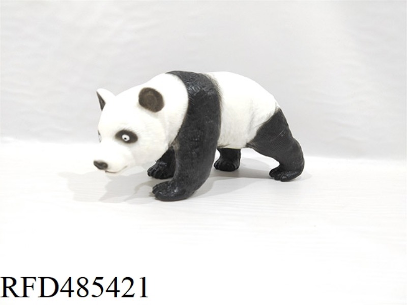 SIMULATED WILD ANIMAL SOLID MODEL TOY PANDA (WITH COVER)