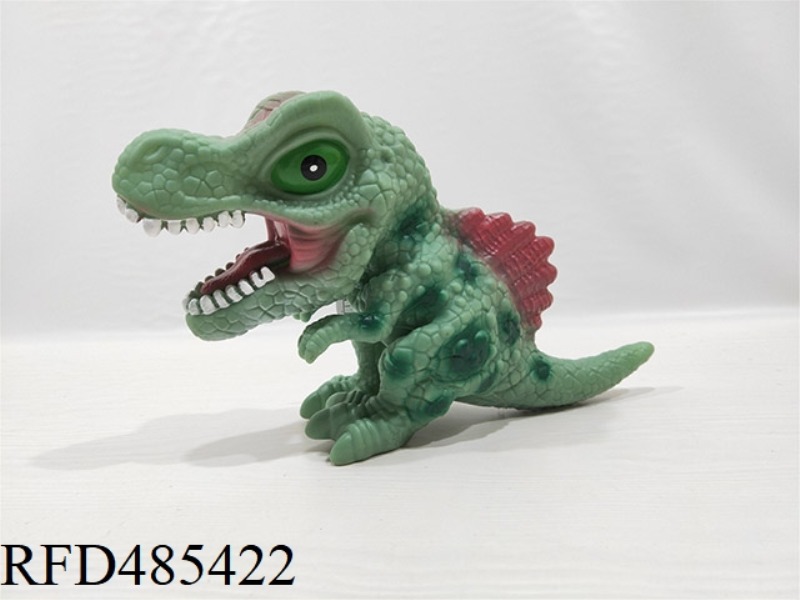 JURASSIC SPINOSAURUS (WITH WHISTLE), A SOLID MODEL TOY SIMULATING WILD ANIMALS AND DINOSAURS