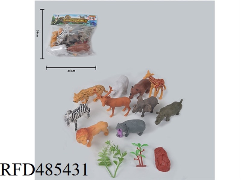 SIMULATION OF WILD ANIMALS SOLID ANIMALS (10)