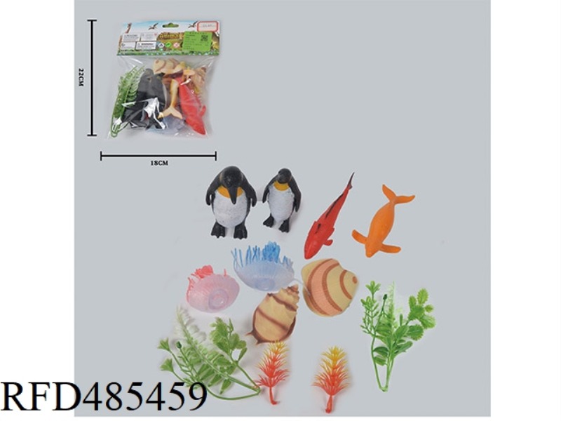 SIMULATION OF WILD ANIMALS SOLID 8 OCEAN SUIT