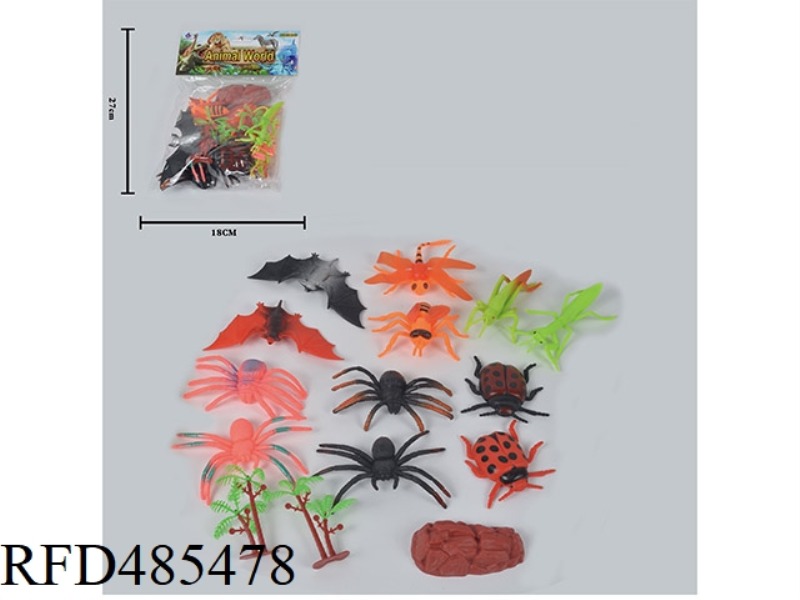 SIMULATION OF WILD ANIMAL SOLID INSECTS