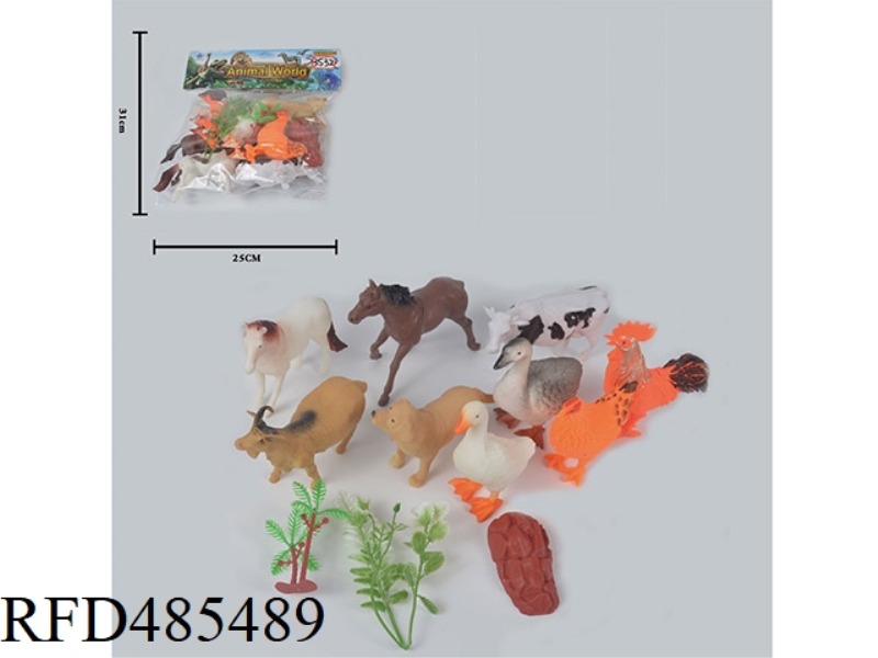 SIMULATION OF WILD ANIMALS SOLID ANIMALS (9)