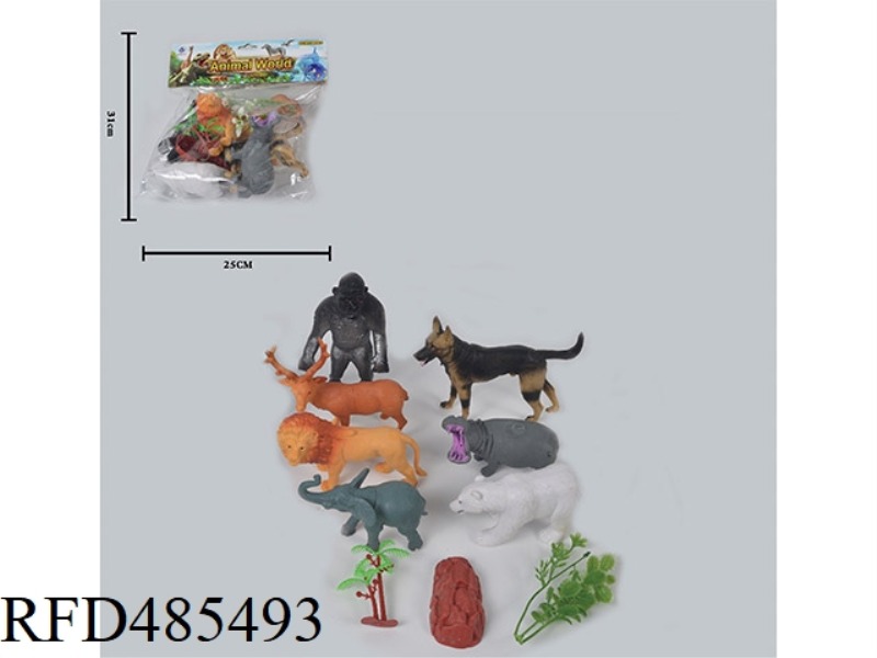 SIMULATION OF WILD ANIMALS SOLID ANIMALS (7)