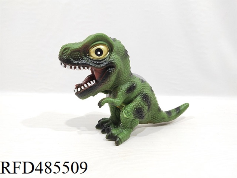 SIMULATED WILD ANIMAL DINOSAUR SOLID MODEL TOY JURASSIC SIMULATED TYRANNOSAURUS REX (WITH WHISTLE)