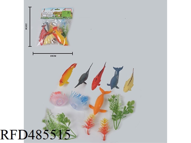 SIMULATION OF WILD ANIMALS SOLID 8 OCEAN SUIT