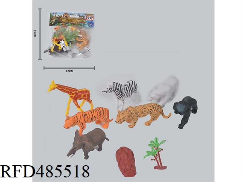 SIMULATION OF WILD ANIMALS SOLID ANIMALS (7)