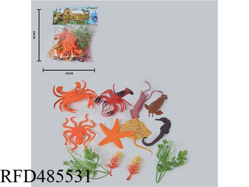 SIMULATION OF WILD ANIMALS SOLID 8 OCEAN SUIT