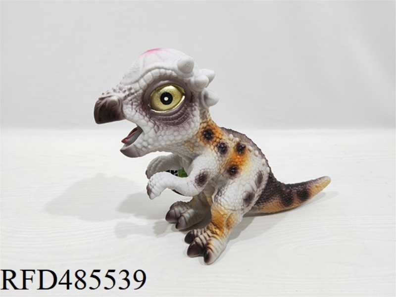 SIMULATED WILD ANIMAL DINOSAUR SOLID MODEL TOY JURASSIC SIMULATION SAUROPOD (WITH WHISTLE)