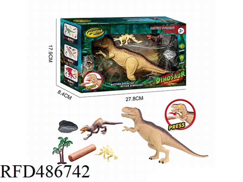 DINOSAUR SUIT (IC FEATURE REX LIGHTS AND SOUNDS)